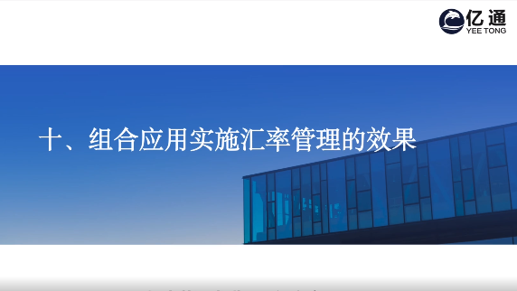外贸人汇率管理必修课|《组合应用实施汇率管理的效果》